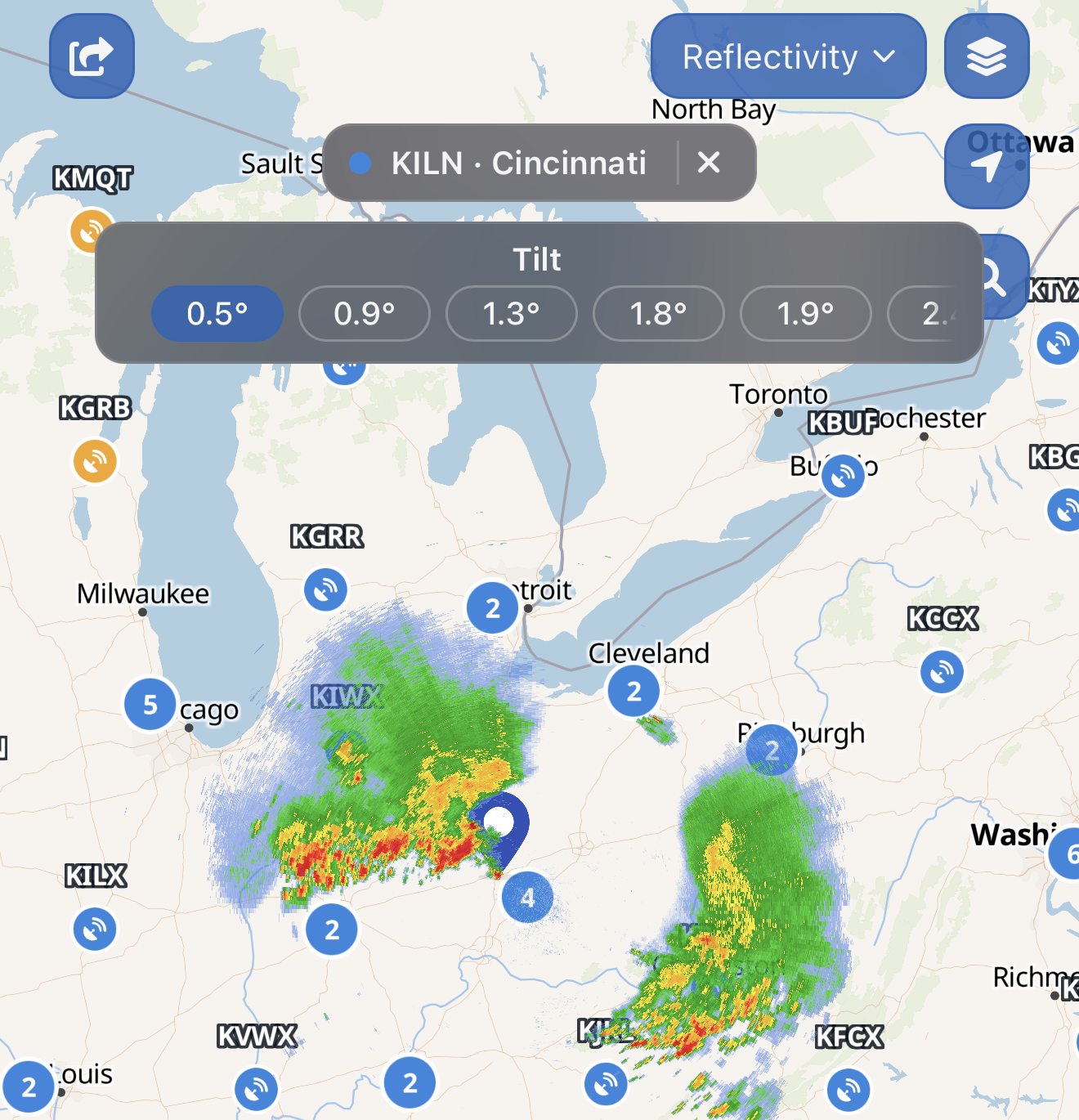 Single-Site Radar App: Station-Level NEXRAD in WeatherScope